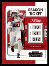 2021 Panini Contenders #2 DeAndre Hopkins Arizona Cardinals