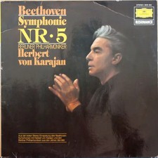LP Beethoven (Karajan) Symphonie Nr. 5 c-moll...