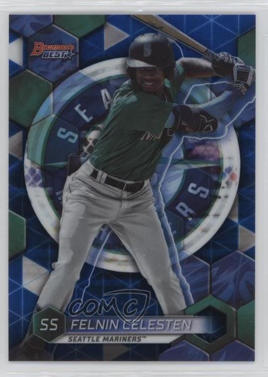 2023 Bowman's Best Top Prospects Blue Refractor /150 Felnin Celesten #TP-24 0n64