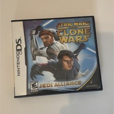 LucasArts Star Wars Clone Wars Jedi Alliance Nintendo DS w/ Manual