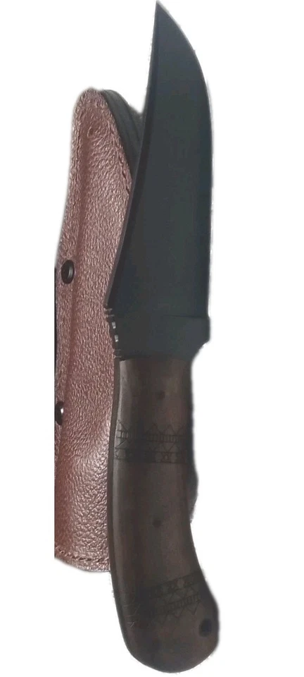 Winkler Blue Ridge Hunter Fixed Blade With Leather Holster 80cr20v - Image 3 of 4