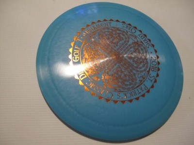 NEW UNTHROWN 2018 ST PATRICKS CLASS DGA LIMITED EDITION GLOW VULTURE DISC GOLF