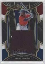 2021 Select Rookie Jumbo Swatches Tri-Color Prizm 10/99 Daniel Johnson 7xr