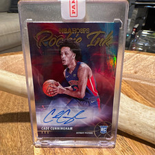 2021-22 Panini NBA Hoops Rookie Ink Cade Cunningham RC Auto 🔥🔥