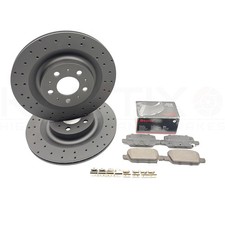 FÜR TESLA MODEL Y 2019- (5YJY) BREMSSCHEIBEN BREMBO BELÄGE HINTEN 335mm 1188631-00-A