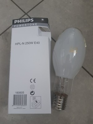 HQL 250W E40 Quecksilberdampflampe Osram - Philips HPL-N 250W  - Straßen + Park