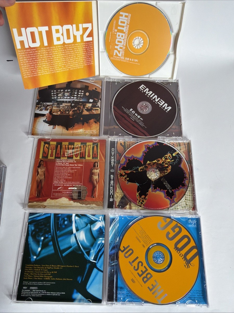 Lot Of 12 90's Gangsta Rap CDs Juvenile Too Short Shaggy Cypress