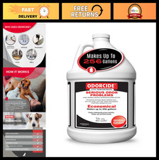 Powerful Odor Eliminator Concentrate for Carpets, Hardwood Home - 1 Gallon, Sm