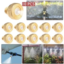 Stainless Steel Misting Nozzles Garden Sprinkler Mister Outdoor Cooling System