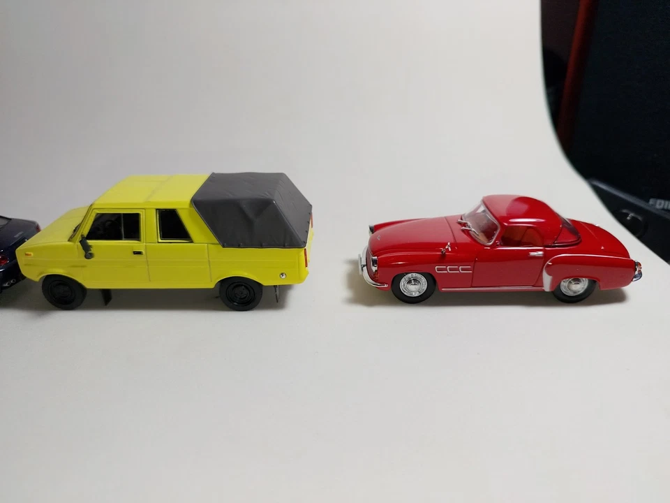 Lotto Ferrari 456 Tarpan 237 Wartburg 313 1/43 Atlas Modellini Auto No Burago  - Immagine 4 di 4