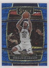 2021-22 Panini Select Concourse Blue Shimmer Prizm Jordan Clarkson #38 0b4t