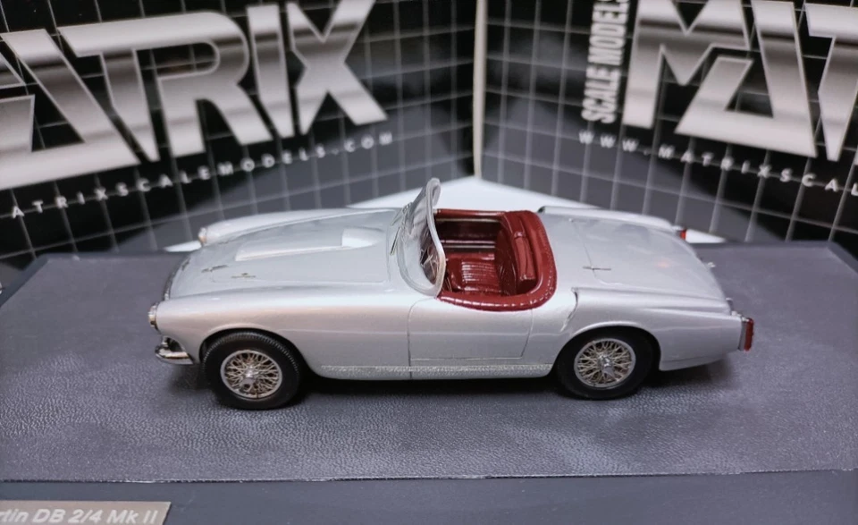 Matrix 1:43 Aston Martin DB2/4 MKII Convertible Sports Car Model - Image 3 of 4