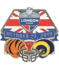 WinCraft Unisex-Adult London Games Brooch Pin, Multicoloured, One Size