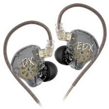 KZ EDX Lite IEM Monitor Headphones in Ear Wired -Grey