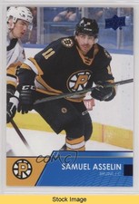 2021-22 Upper Deck AHL Blue Samuel Asselin #10 READ 0pg4
