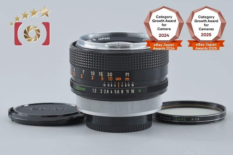 25+ Canon FD f/1.2 Camera Lenses 55mm Focal for sale | Updated Oct