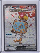 Eiscue EX 210/197 Secret Holo Scarlet & Violet Obsidian Flames NM