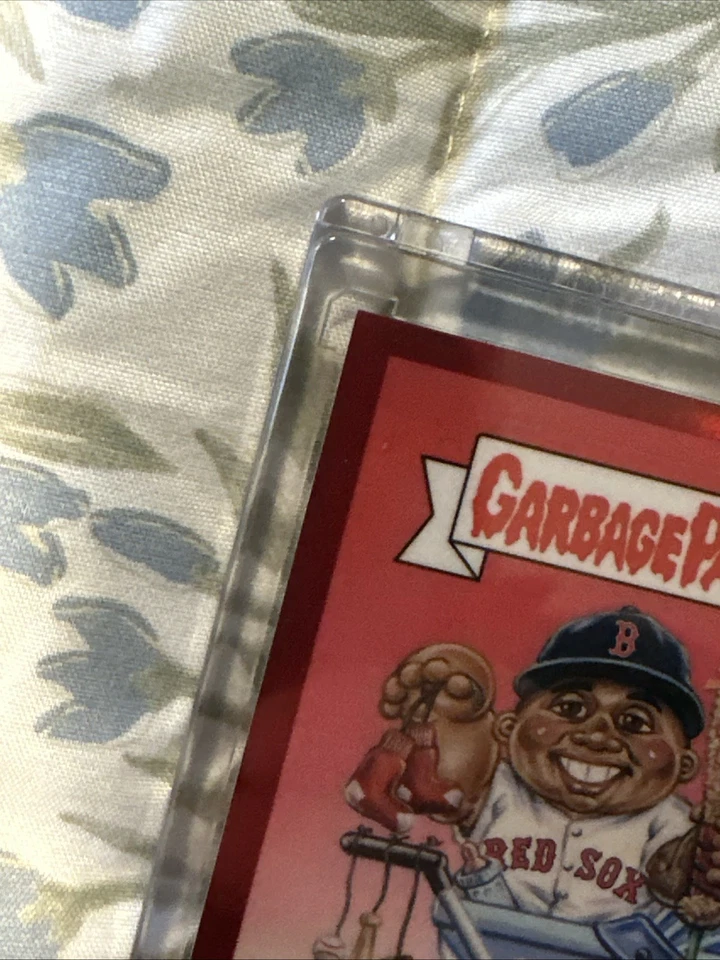 2025 Bowman Chrome RAFAEL DEVERS Garbage Pail Kids «Rock-A-Bye Devers» BGP-10 - Изображение 4 из 4
