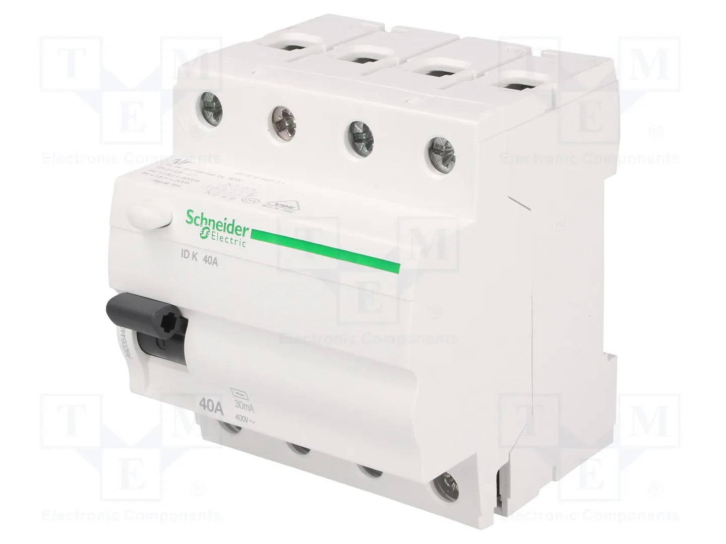 Disjoncteur différentiel 4P 40A 0,03A type Acti9 K60 A9Z05440 - Image 4