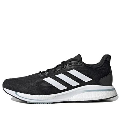 New adidas Supernova+ 'Black White' GX2953 Size 12