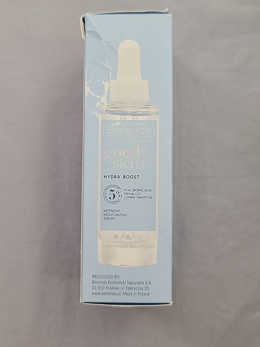 NIB Bielenda Good Skin Hydra Boost Intensive Moisturizing Serum Made In Poland