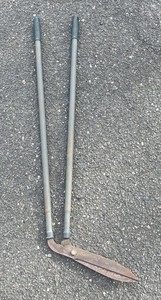 VINTAGE 3’ LONG ALL METAL GRASS SOD & EDGING CUTTING TOOL-LANDSCAPING FLOWER BED