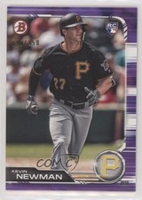 2019 Bowman Purple 40/250 Kevin Newman #54 Rookie RC 4l3