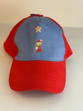 Retro Style NEW Blue Red Super Mario Nintendo Culture Fly Snapback Adult Hat Adj