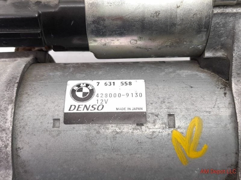 BMW 335i 2013 435i N55 F30 F32 motor arranque Denso sin parada y marcha 7631558 Foto 2 de 4