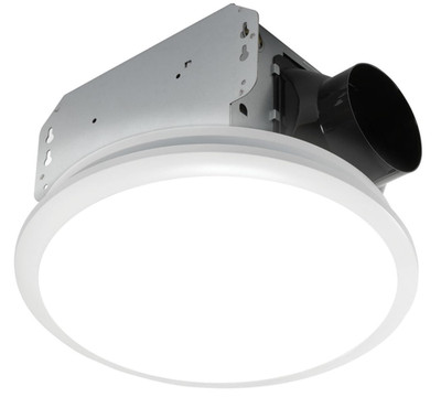 Extractor de Baño 110 CFM con Luz LED Integrada y Ventilación Silenciosa, Nuevo