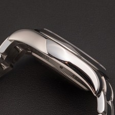 Rolex Milgauss 116400 Smooth Bezel Watch 40mm Index White Dial 4