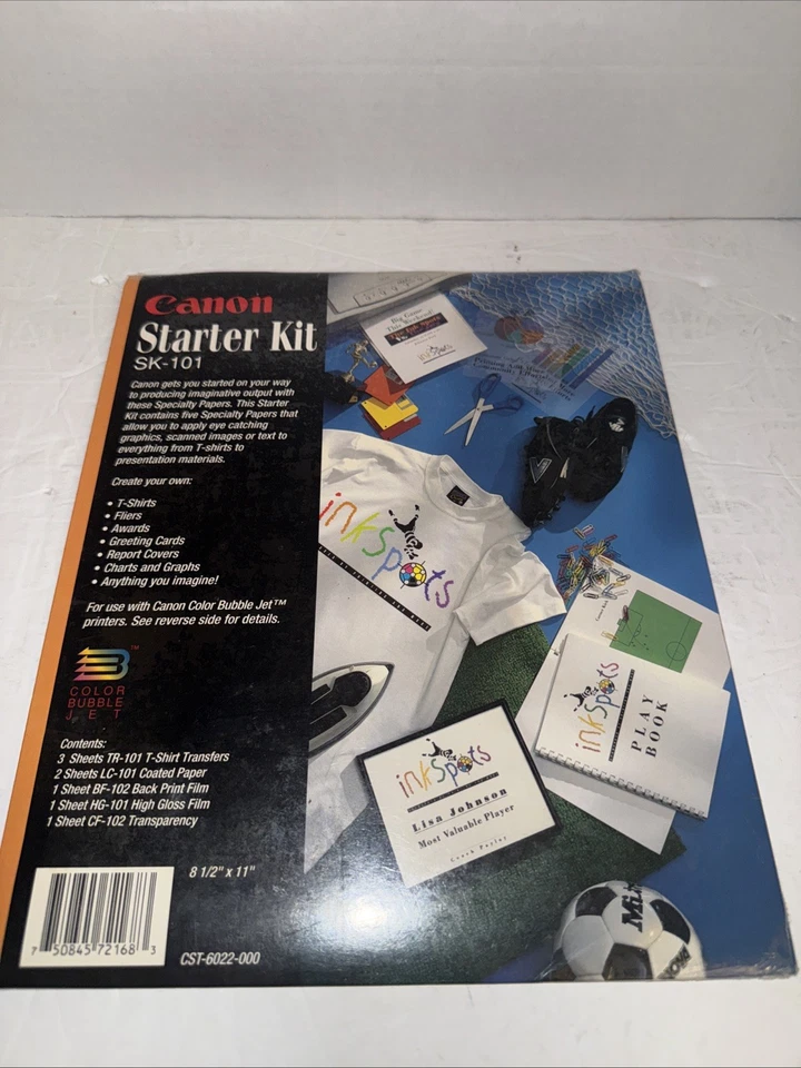 Canon STARTER KIT Sk-101 Create Your Own T-Shirts & more, Anything you imagine! - Image 2 of 4
