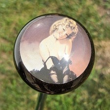 Custom Pinup Girl Shift Knob Adapter Included Any Size Thread. Vintage Rat Rod Custom Pinup Girl Shift Knob Adapter Included Any Size Thread. Vintage Rat Rod