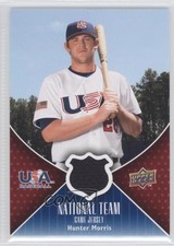 2009 Upper Deck USA National Team Game Jersey Hunter Morris #USA-HM 1k5