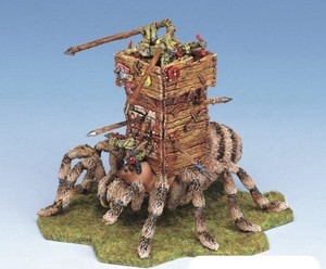 Demonworld 15mm Fantasy Miniature Gargantoid Crawling Fortress By Werner Klocke