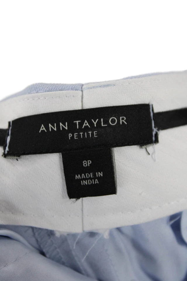 Ann Taylor 女式浅蓝色正装裤 8P 码 — 第 4/4 张图片