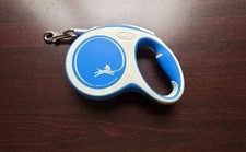Flexi New Comfort Retractable Dog Leash Tape 5m Blue