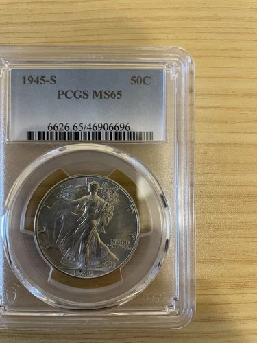 1945-S Walking Liberty PCGS MS65