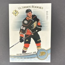 Upper Deck Ultimate 2022-23 Rookies Jacob Perreault /299 Ducks #169
