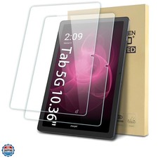 2-Pack Tempered Glass Screen Protector Compatible with T-Mobile REVVL Tab 5G ...