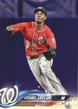 2018 Topps #461 Michael Taylor - BB