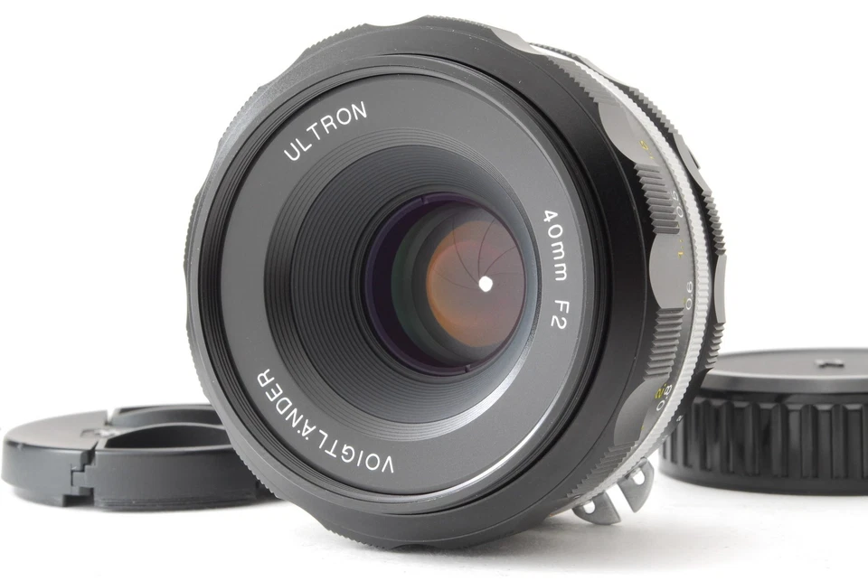 🎦[TOP MINT] Voigtlander Ultron 40mm f/2 SL II-S Lente Para Nikon Ai-s Do JAPÃO - Imagem 3 de 4