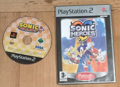 Sonic Mega Collection Plus, & Sonic Heroes �� Playstation 2 Spiele Bundles