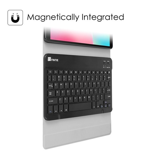 Funda protectora de teclado con soporte delgado para tableta Samsung Galaxy Tab S + teclado - Imagen 2 de 23