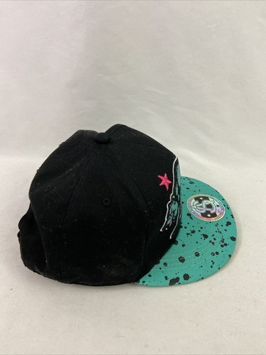 Sole Addiction California Republic Bear Blue Black Hat Cap Snapback - Picture 6 of 11
