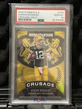2020 Panini Rookies & Stars - Crusade Gold #CR-3 Aaron Rodgers /10