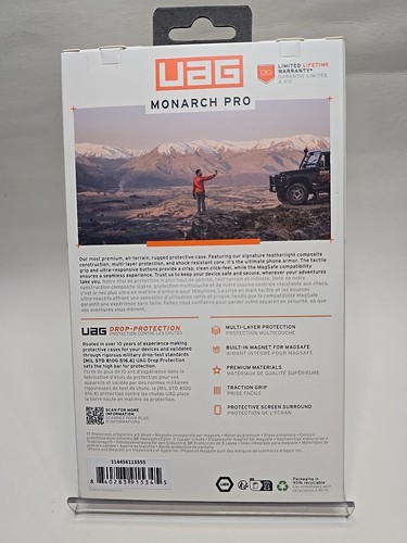 Urban Armor Gear UAG Monarch Pro Case - Apple iPhone 16 Pro 6.3" (Mallard) - Picture 12 of 20