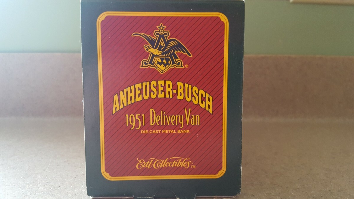 Camion De Livraison Budweiser 1951 - Ertl 1/25 Die Cast, Neuf En Boîte