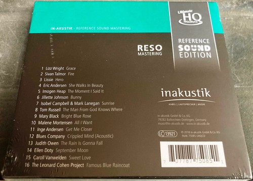 InAk 75085 - GREAT VOICES VOL.3 - Reference Sound Edition - UHQCD - NEU/OVP/SLD! - Bild 2 von 2