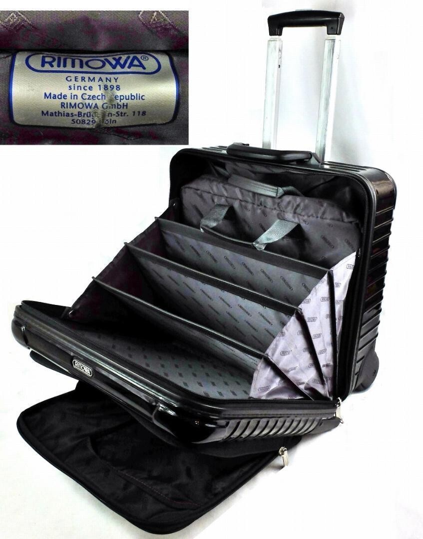 Rimowa Salsa Deluxe Hybrid 30L Black 2-Wheels Carry Case Suitcase